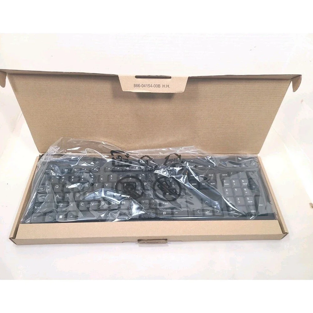 HP 125 Black USB Wired Keyboard US M27527-001